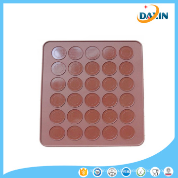 Non-Stick Large Size 30 Round Food-Grade Silicone Macaron Baking Mat